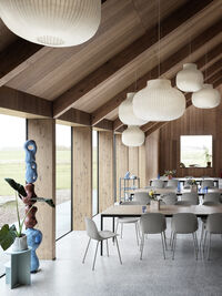Strand Pendant Closed Ø60 White