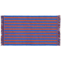 Stripes and Stripes Tæppe 52x95 cm Kirsebærrødt