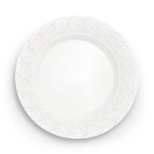 Lace Lautanen Ø25cm Valkoinen