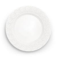 Lace Lautanen Ø25cm Valkoinen