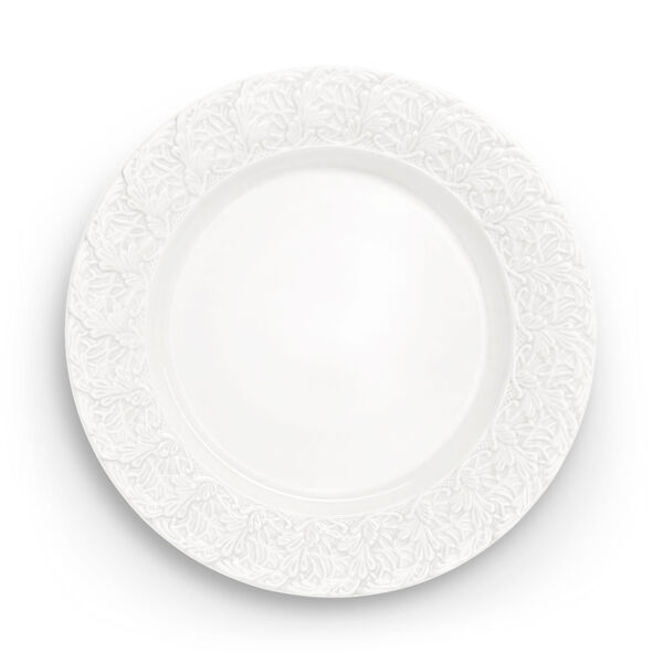 Lace Tallrik 25 cm Vit