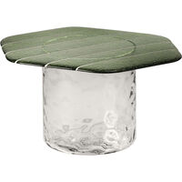 Striche Coffee Table Mint Green / Transparent