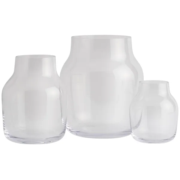 Silent Vase Ø11 cm Klar
