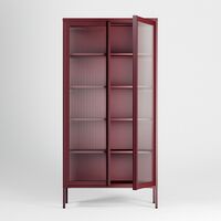 Store Skåp 90x180 cm Bordeaux