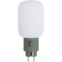 Plug-in Lampe Mossy Green