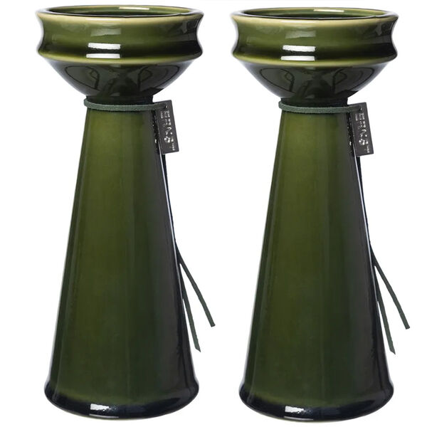 Bulb Vase H20 cm 2-pack