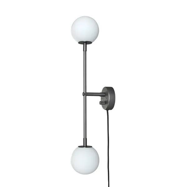 Drop Bulp Vägglampa Grå
