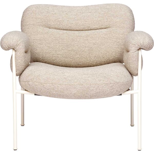 Bollo Lænestol Pearl White Ben / Stof Barnum Sand