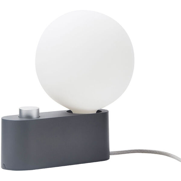Alumina Table Lamp with Sphere IV Black