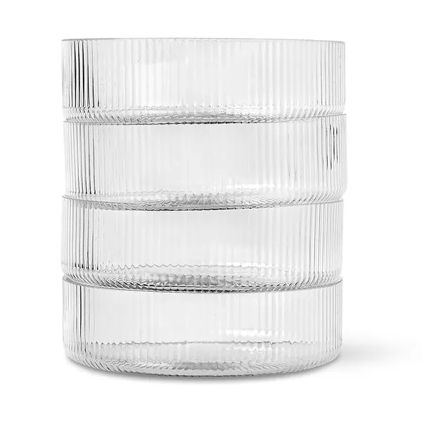 Ripple Serveringsskål 4-pk Klar