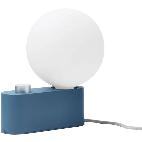Alumina Table Lamp with Sphere IV Blue