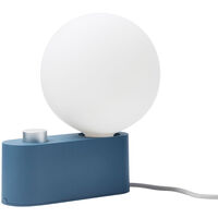 Alumina Table Lamp with Sphere IV Blue