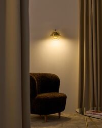 Multi-Lite Væglampe Brass Shiny / Brass