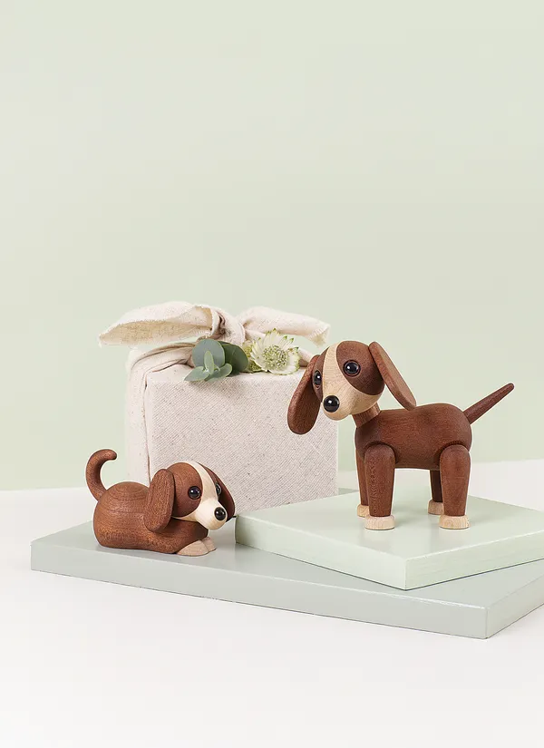 Twix Hund Trefigur 11 cm