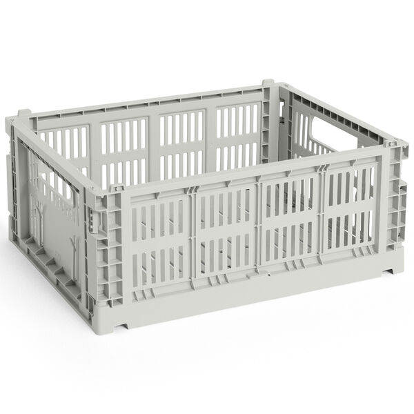 Colour Crate Medium Oppbevaring Grey