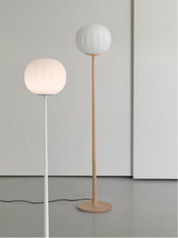 Lita Gulvlampe 30 cm Hvid / Opalglas