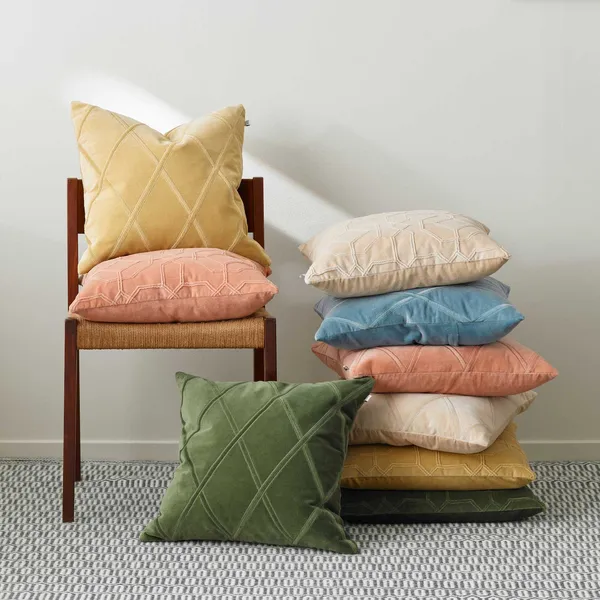 Orissa Putetrekk 50x50 cm Cactus Green