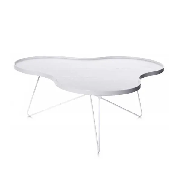 Flower Mono Soffbord 90 cm Ek/Krom