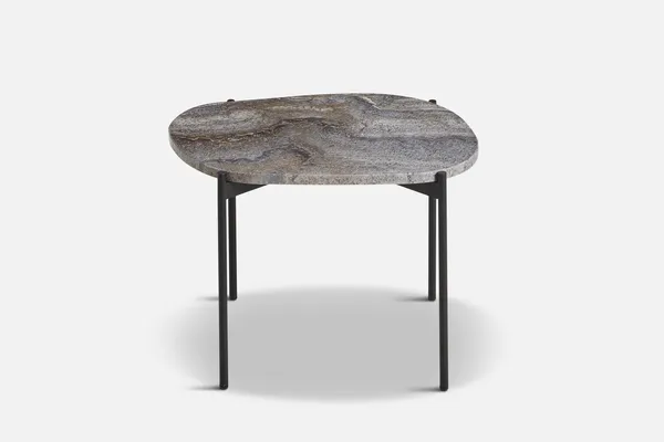 LA TERRA Sidebord Travertin Gråt L: 572 cm