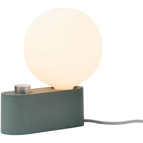 Alumina Table Lamp with Sphere IV Green
