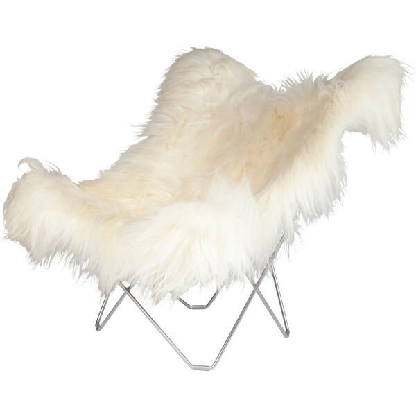 Iceland Mariposa BF Chair Wild Hvid/Krom