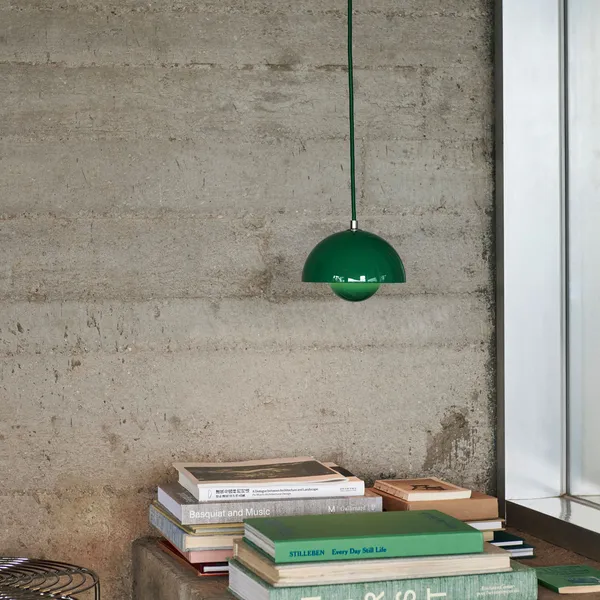 Flowerpot VP10 Riippuvalaisin Signal Green