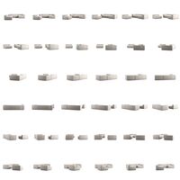 Grand 4-Seter Sofa Divan Høyre med Lenestol Moon White