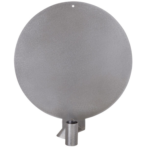 Ornament Wall Candle Holder Steel Round