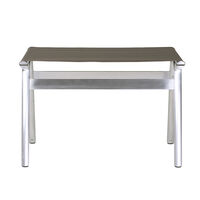 Union Taburet Aluminium / Taupe