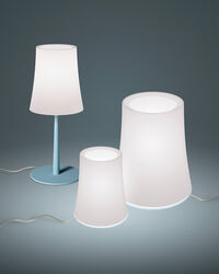 Birdie Zero Piccola Bordslampa Vit