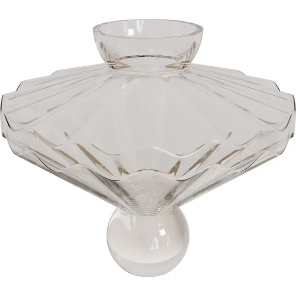 Ballerina Vas 23 cm Klar