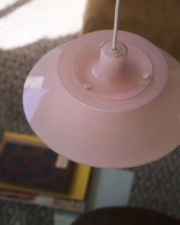 PH 5 Pendel Ø32 cm Opal Pale Rose