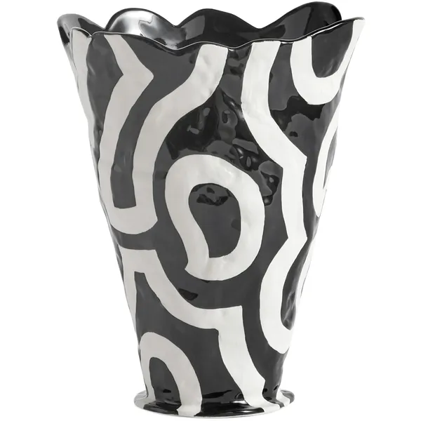 Shadow Vas Ø195x25 cm Black White