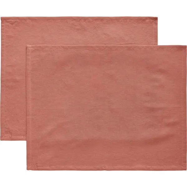 Sienna Spisebrikke 35x45 cm 2-pk Rosa