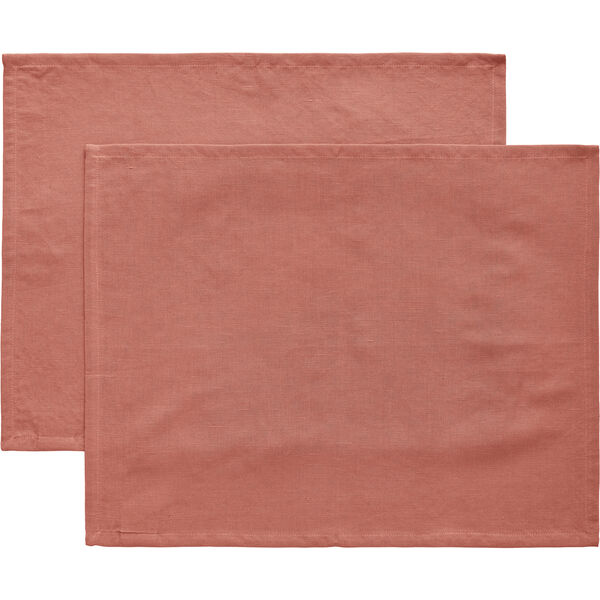 Sienna Dækkeserviet 35x45 cm 2-pak Rosa