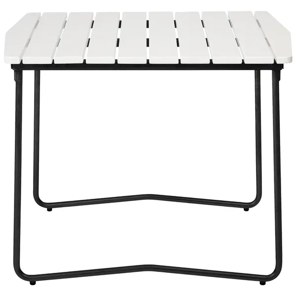 B31 Bord 84x92 cm Vitlackerad Ek / Svart