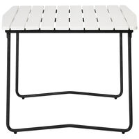 B31 Bord 84x92 cm Vitlackerad Ek / Svart