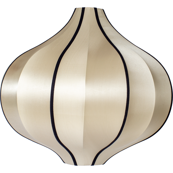 Indochina Lampunvarjostin Onion Suuri Classic / Musta