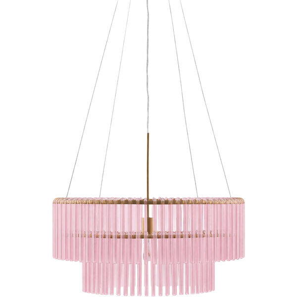 Hook Riippuvalaisin Pinkki / Brushed Brass
