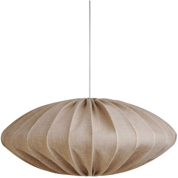 Ellipse 80 Lampunvarjostin Pellava Hiekanvärinen