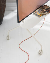 Moon Rollin' Tv Stand Pearl