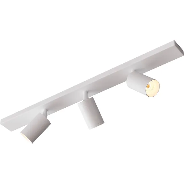 Canspot 57 Triple Bar Spotlight Hvit / Messing