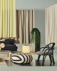 Bistra Loungestol Ebony / Fustagno 001