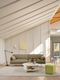 Halves Salongbord 85 cm Off-white Terrazzo