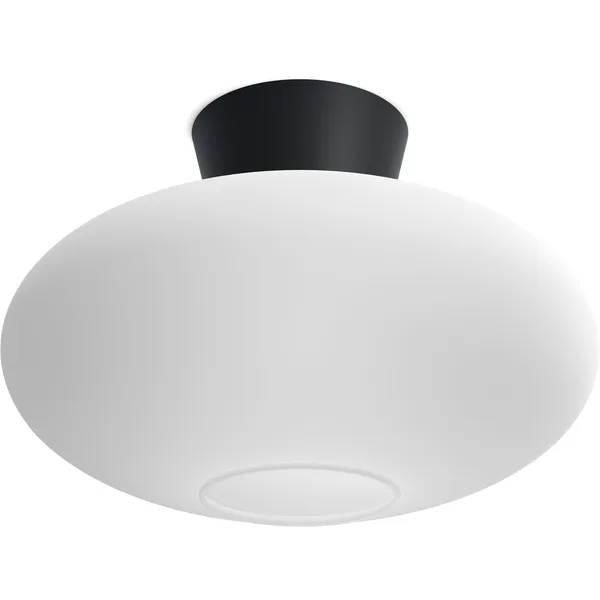 Bullo XL Plafond Mattsvart / Opal