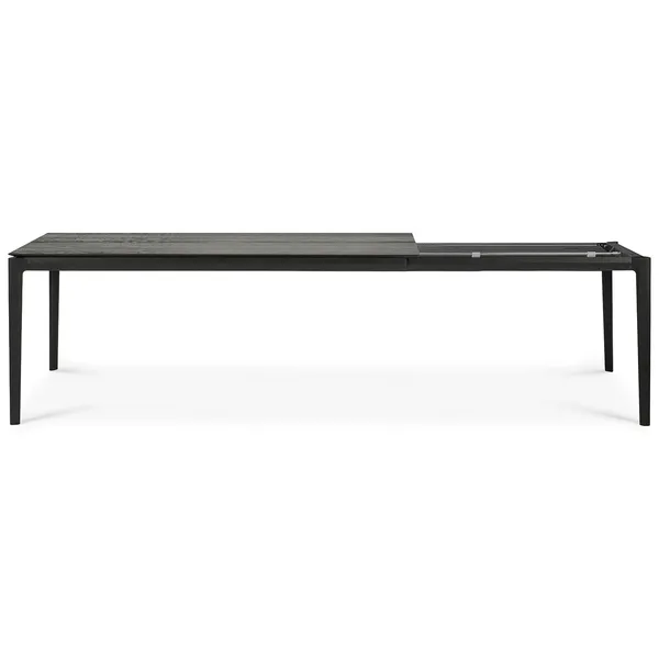 Bok Spisebord Forlengbar Sort 200-300 cm