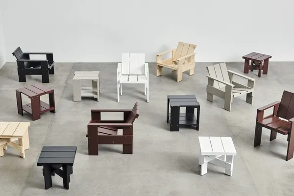 Crate Lavt Bord Sort