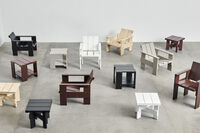Crate Lavt Bord Sort
