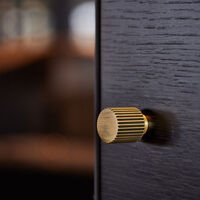 Helix Stripe Knopp Antique bronze