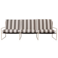Desert 3-Seter Sofa Cashmere / Stripe